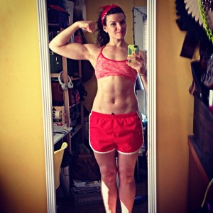 feeling strong today!